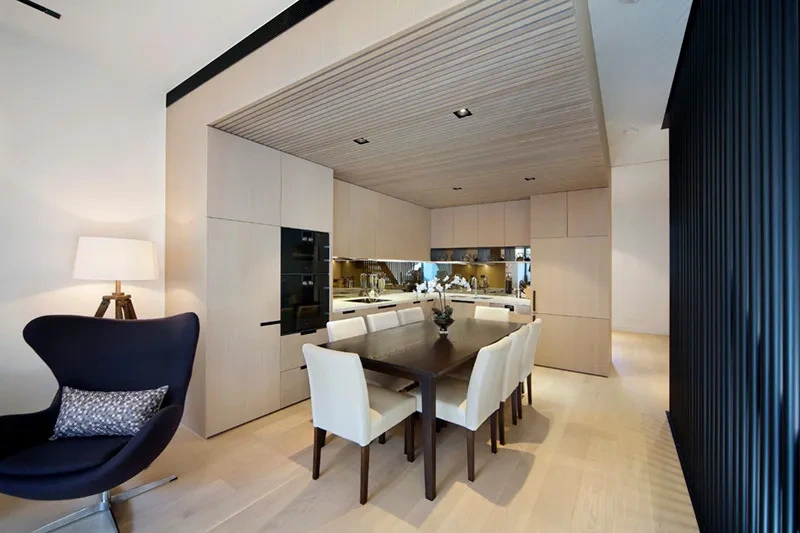 Dining area in the Grand Townhome Residence