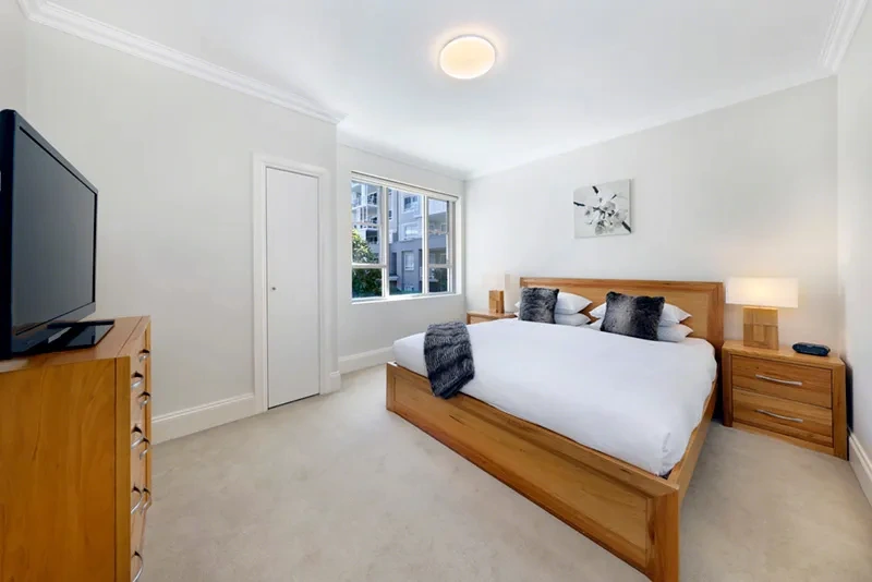 Master bedroom with built-in wardrobes in Breakfast Point