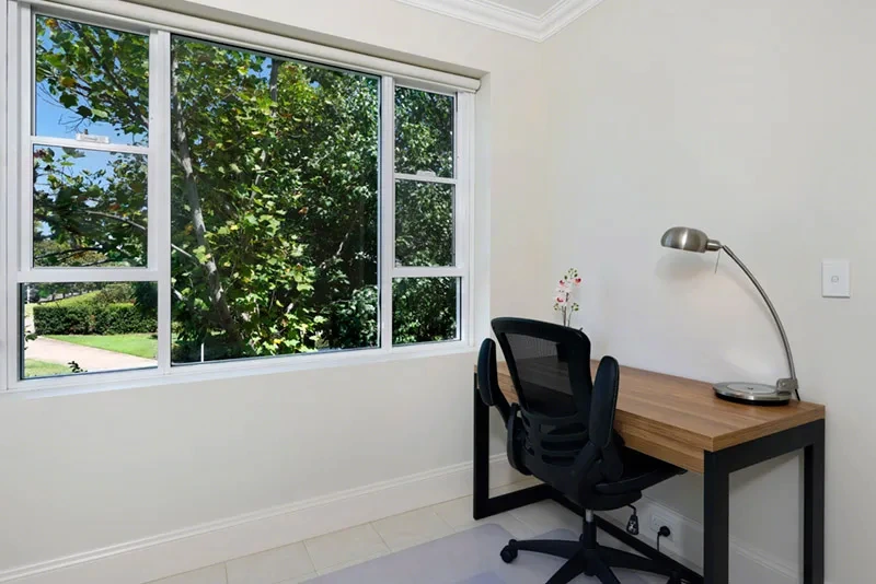 Dedicated study / home office in the two-bedroom-plus-study residence