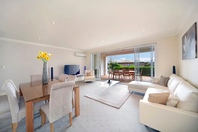 Open-plan living and dining in the Premium X Residence