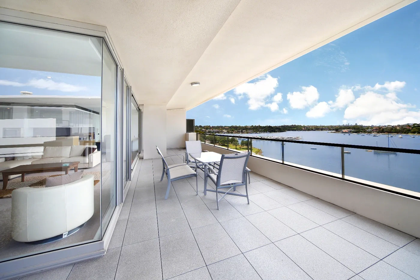 Wrap-around terrace with panoramic Sydney views in Cabarita