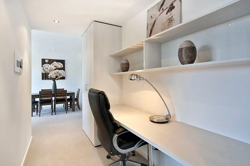 Dedicated study / home office in the Toorak penthouse
