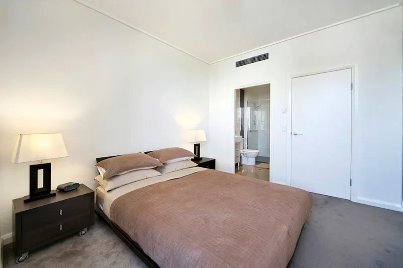 Master bedroom at the Wentworth Point residence